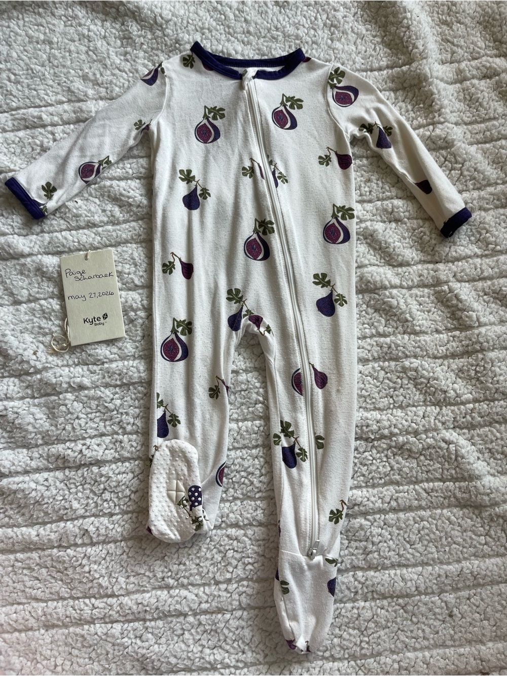 Kyte baby Fig Print